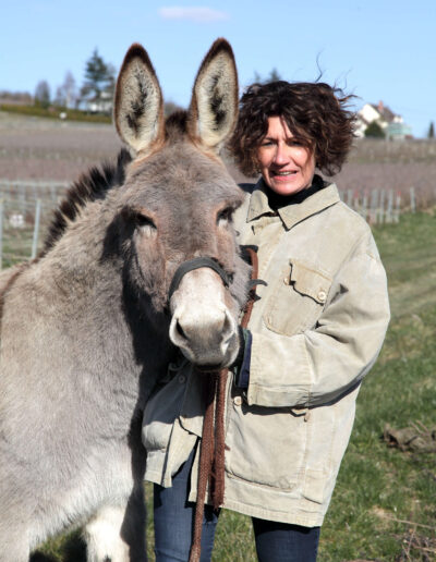 Sandrine Charpentier Olivier, Champagne Veuve Olivier et Fils, Champagne, France